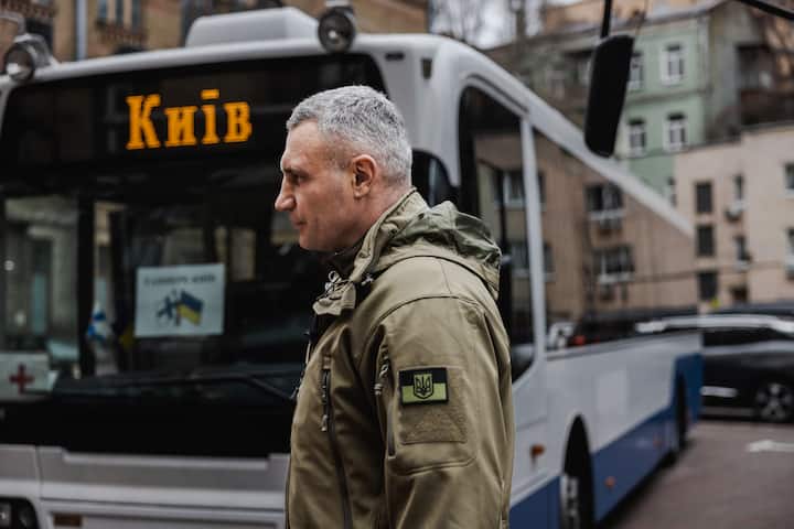 4 janvier 2023, Keiv, Ukraine. Vitali Klitschko, maire de la capitale ukrainienne depuis 2014.