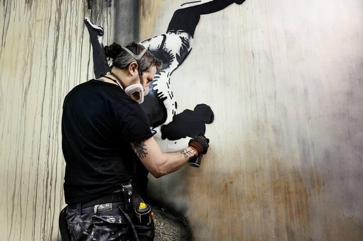 L'exposition «The Mystery of Banksy – A Genius Mind» à Zurich