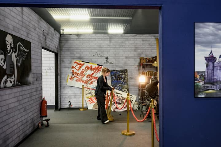 L'exposition «The Mystery of Banksy – A Genius Mind».