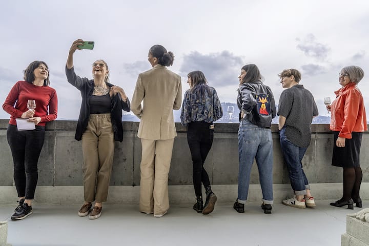 Elisabeth Baume-Schneider et ses invitées