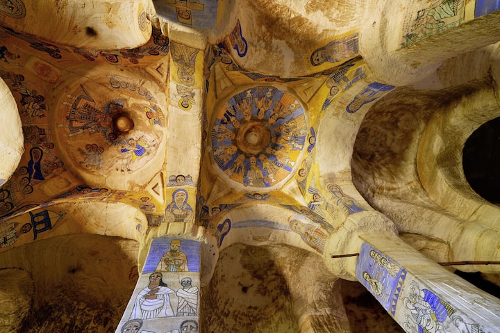 l’église-crypte d’Abuna Gebre Mikael