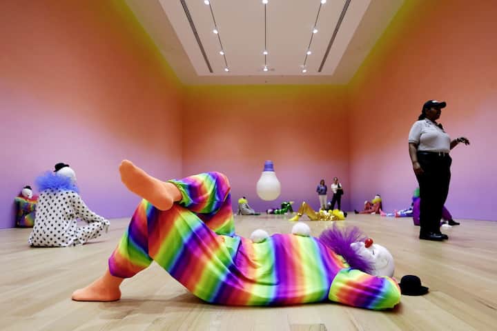 clowns Ugo Rondinone