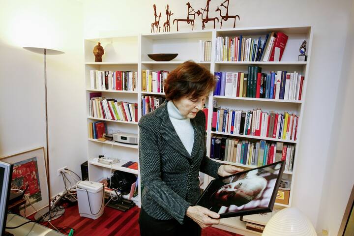 Elisabeth Kopp en 2009 après le décès de son mari