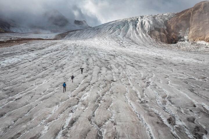 Fonte des glaciers en Suisse