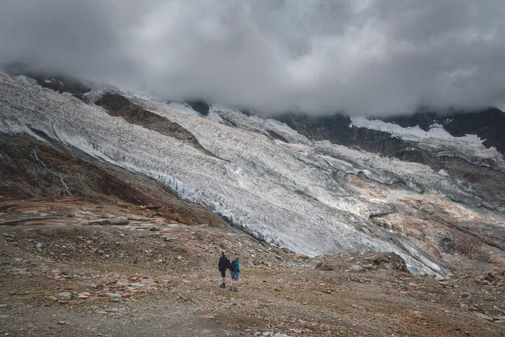 Fonte des glaciers en Suisse
