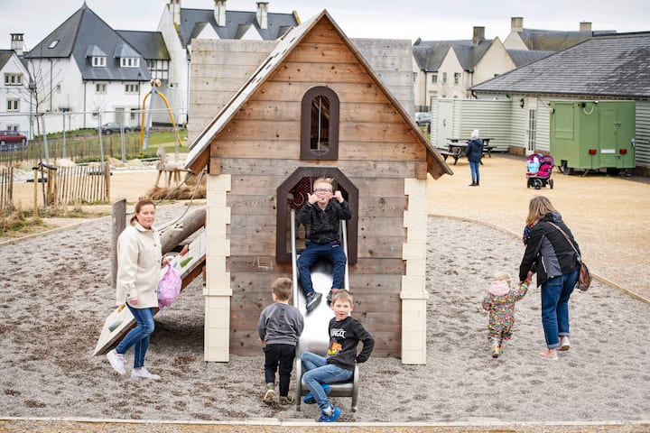 Reportage à Poundbury en Angleterre.