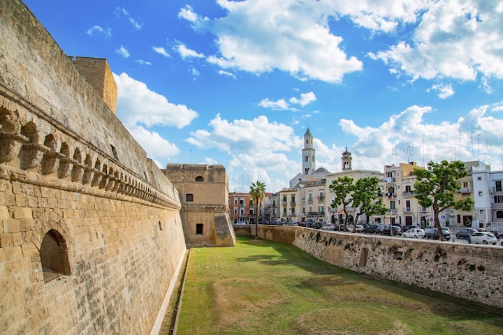 La forteresse du Castello Normanno à Bari