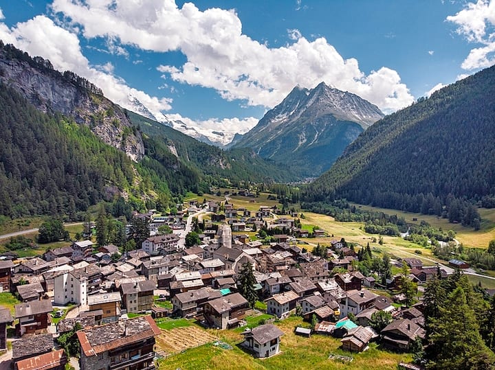 Le village d'Evolène