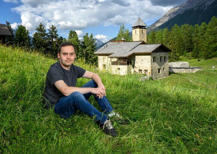 Jonas Bürkli, du comité d’organisation de l'Open Air de Chapella
