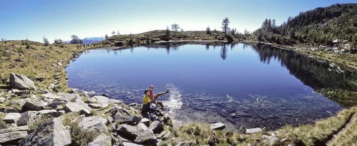 Le lac Salei