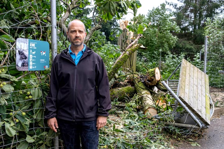 Xavier Huther, directeur du Muzoo, le parc zoologique emblématique de La Chaux-de-Fonds