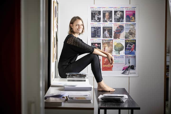 Katia Meylan, rédactrice en chef de la revue bimestrielle «L’Agenda», dévoile son salaire pour "L'illustré".