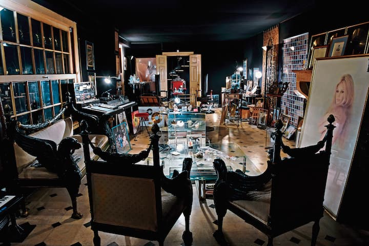 La maison de Serge Gainsbourg au 5, bis rue de Verneuil.