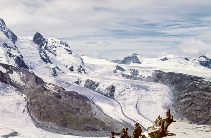 glacier du Théodule 1942-1943