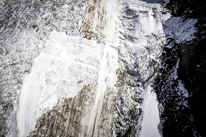 glacier du Théodule à Zermatt