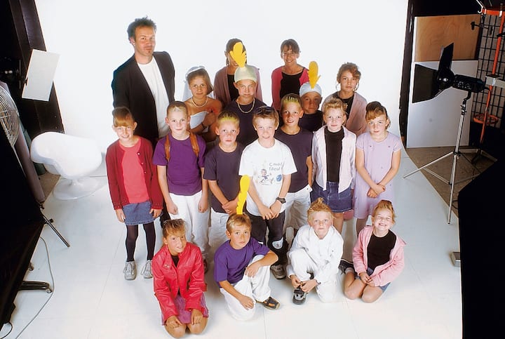 Les 17 finalistes du concours de sosies organisé en septembre 2004 par «L’illustré».