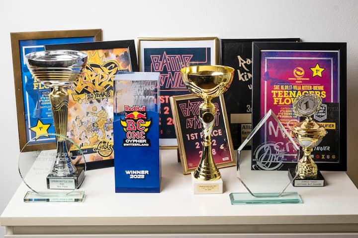 Les trophées de Mateo Prinz alias Lotus