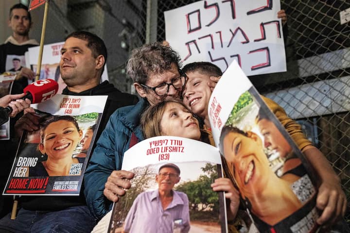 28 novembre 2023, manifestation à Tel-Aviv