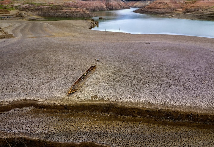 Le Lac de Sau en mars 2023