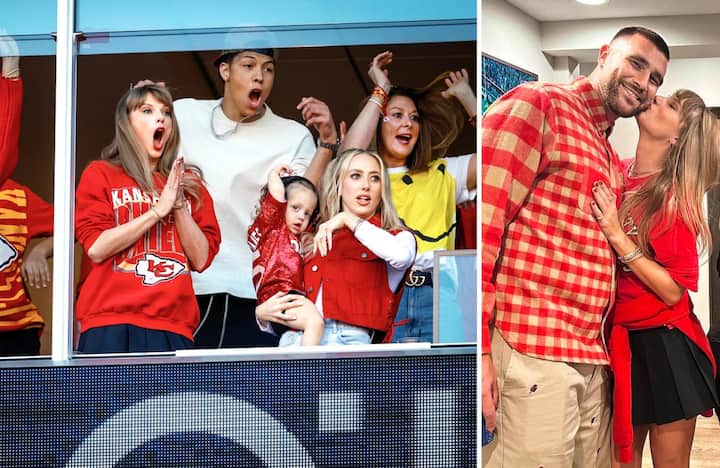 Taylor assiste aux matchs de football américain de Travis Kelce, son amoureux