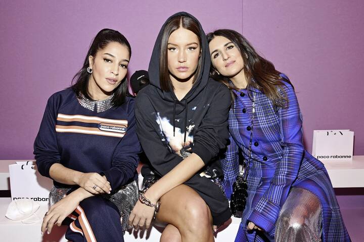 Les trois actrices et amies Leïla Bekhti, Adèle Exarchopoulos et Géraldine Nakache