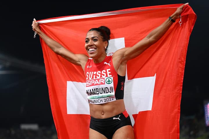L'athlète suisse Mujinga Kambundji a été championne d’Europe du 200 m en 2022