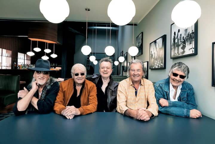 Le groupe de rock Deep Purple en 2024