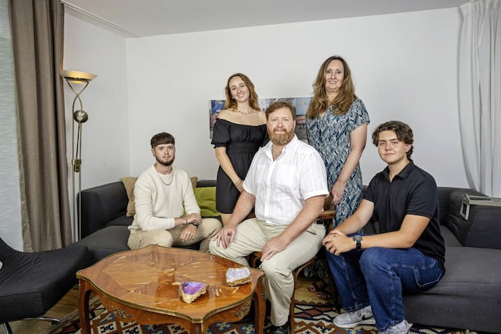 Erwin Sperisen avec sa famille