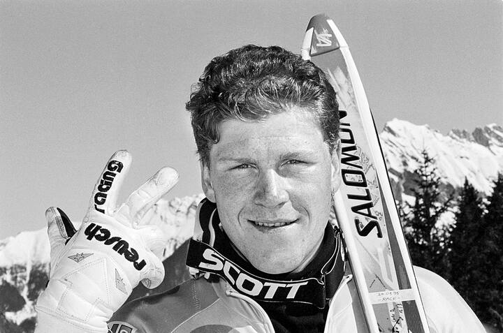 En 1995, Didier Cuche remporte la médaille d’argent olympique