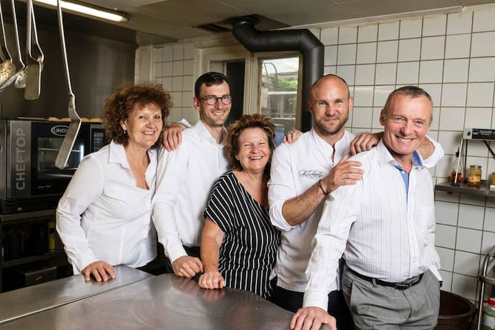 La famille Le Maguet, propriétaire du restaurant Maison Le Maguet