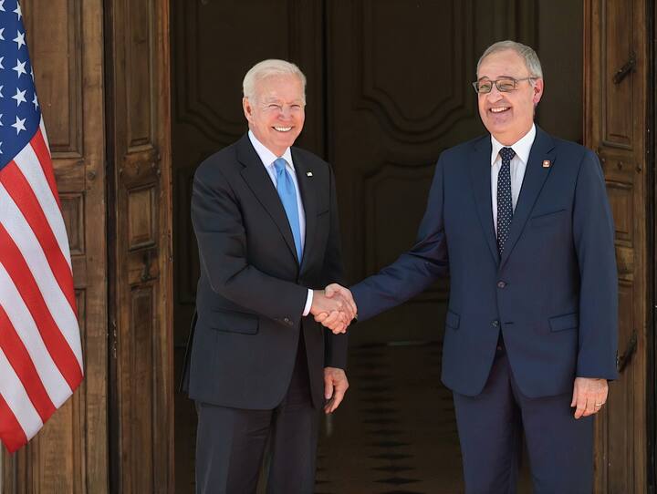 June 16, 2021 - Geneva, Switzerland: (Dmitry Azarov/Kommersant/Polaris) (FOTO:DUKAS/POLARIS)