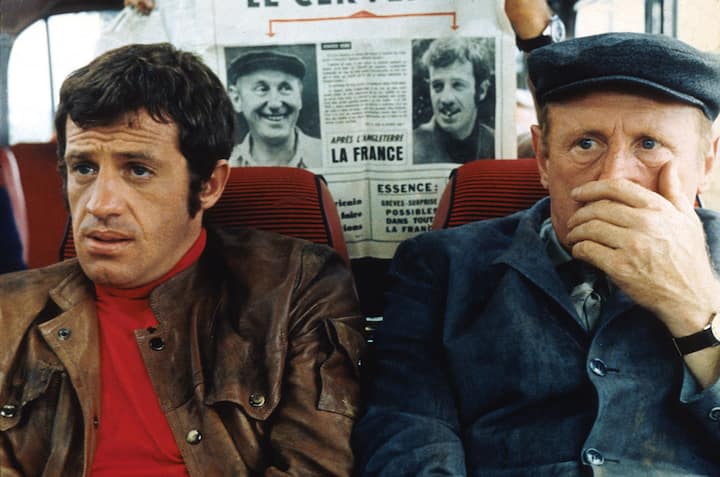 Le cerveau (1969) Director:GÃrard OuryJean-Paul Belmondo - Bourvil EPP / Reporters Zusammenstellung: Jean-Paul Belmondo wird am 9. April 80 Jahre alt (seine Filmrollen)