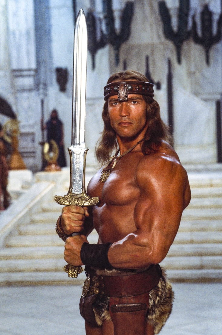 Dans «Conan le Barbare».