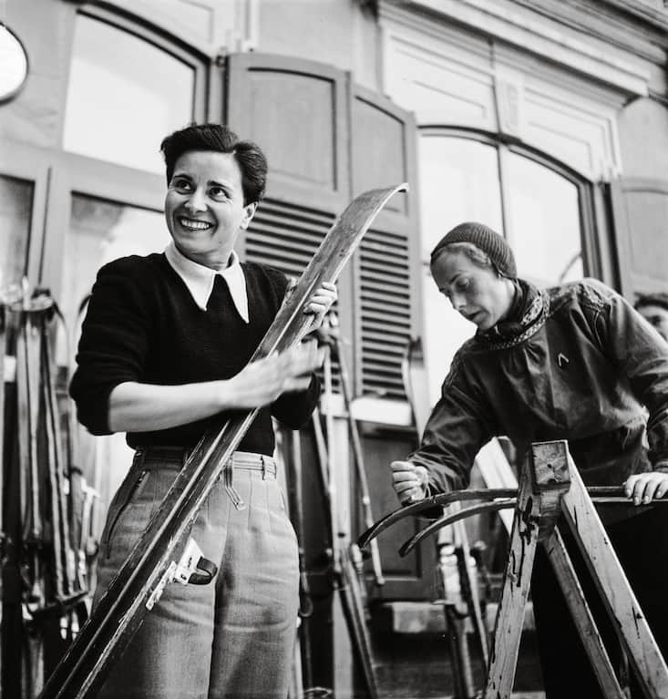 SKI LOULOU BOULAZ 1940