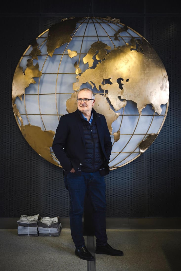 Richard Werly, journaliste correspondant permanent à Paris du q