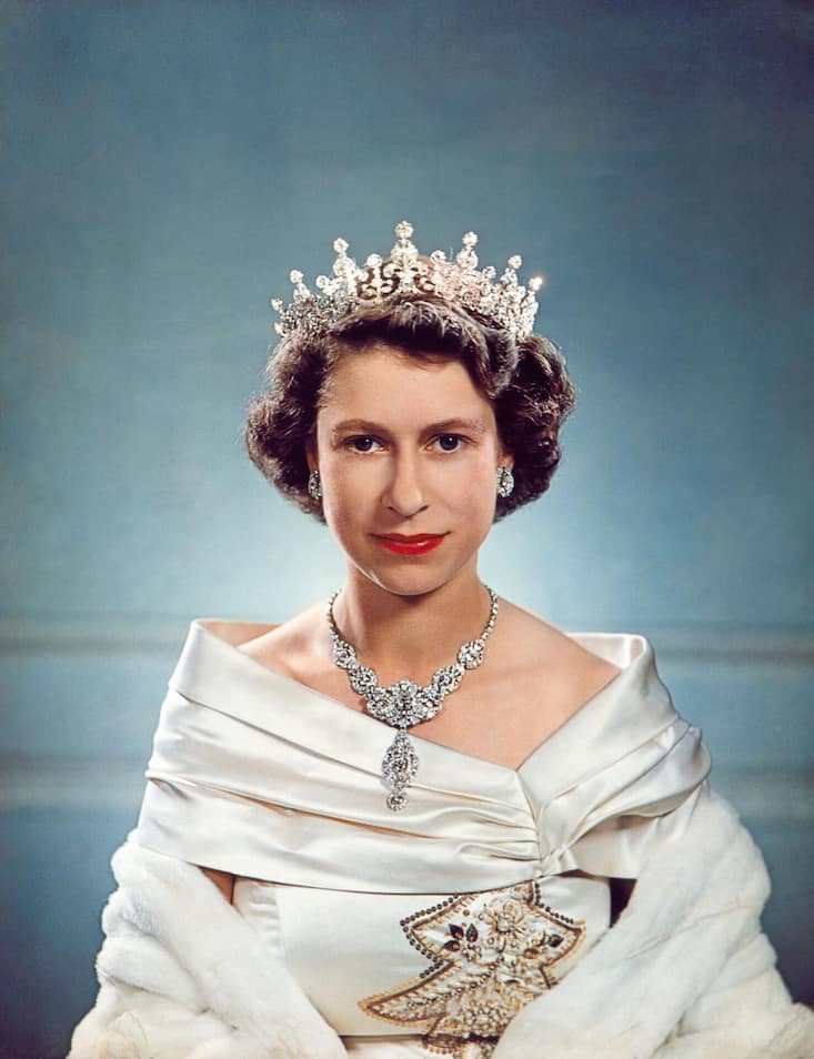 Les pierres précieuses d'Elisabeth II