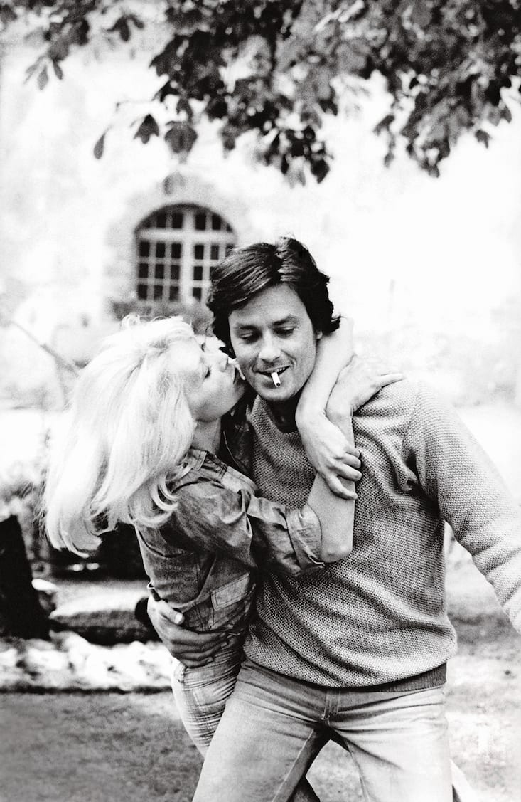 Alain Delon et Mireille Darc