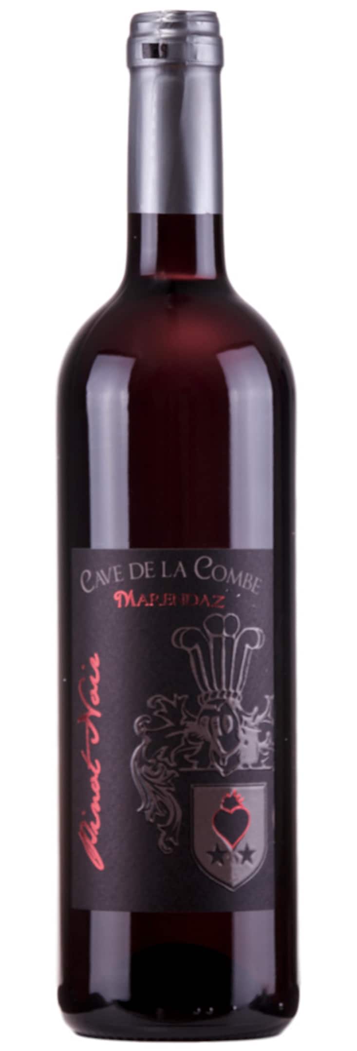 Vin pinot noir 2020, cave de la Combe Marendaz, Mathod