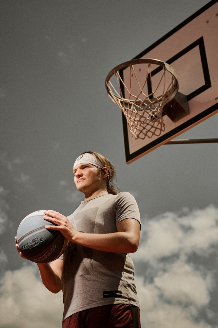 Olivier, basketteur, participe aux National Summer Games de Saint-Gall