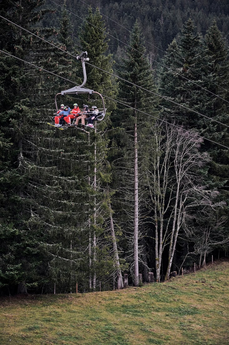 Le télésiège de Chaux Ronde, à Villars-sur-Ollon