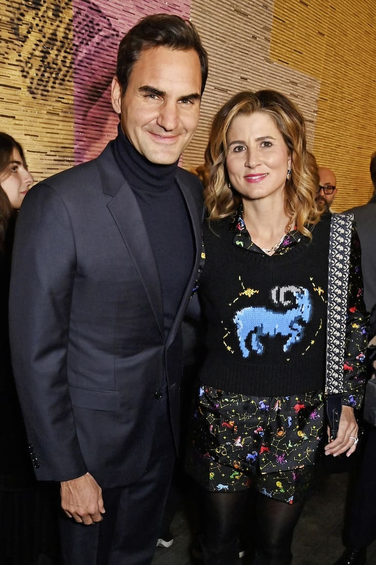 Roger et Mirka Federer