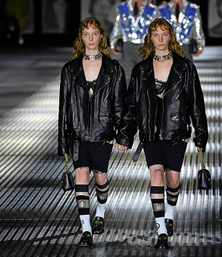 Défilé Gucci RTW Spring/Summer 2023 en septembre 2022 à Milan