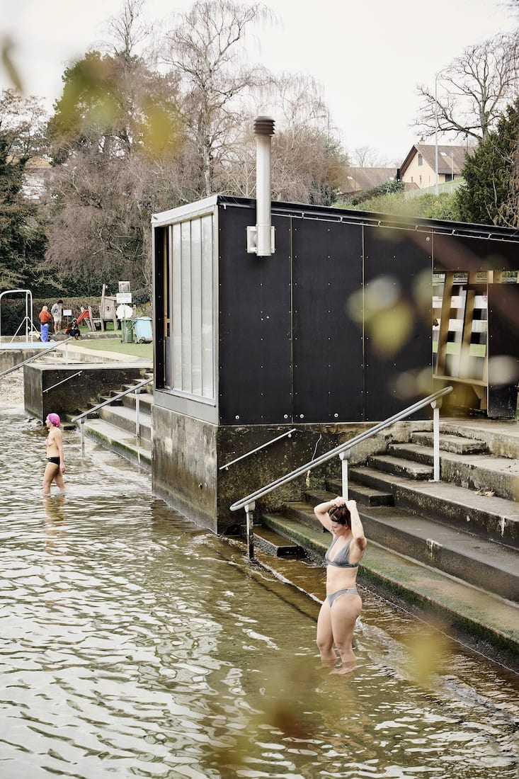 Le sauna Bain des Trois Jetées à Nyon