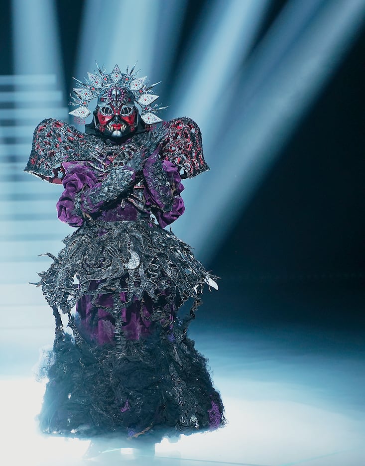 costume de la sorcière Mask Singer saison 5