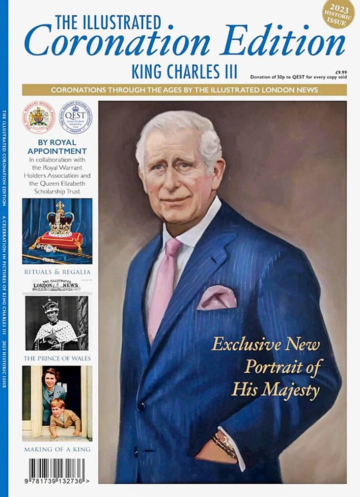 Le premier portrait officiel de Charles III