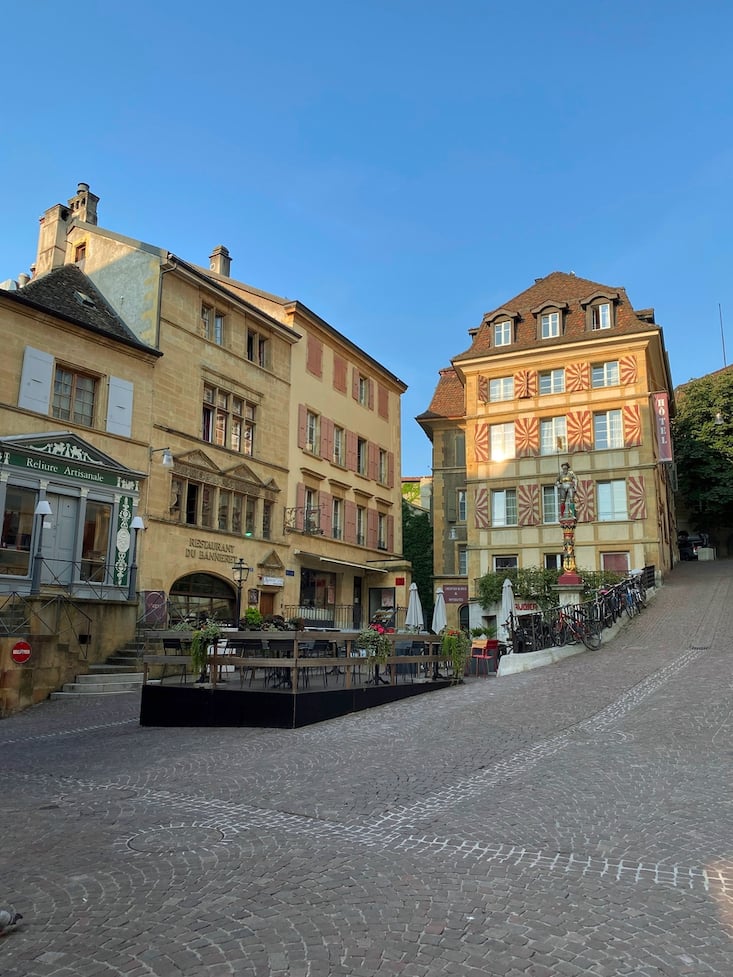 Terrasse à Neuchâtel