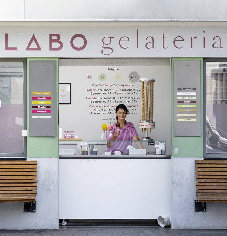 Labo Gelateria à Lausanne