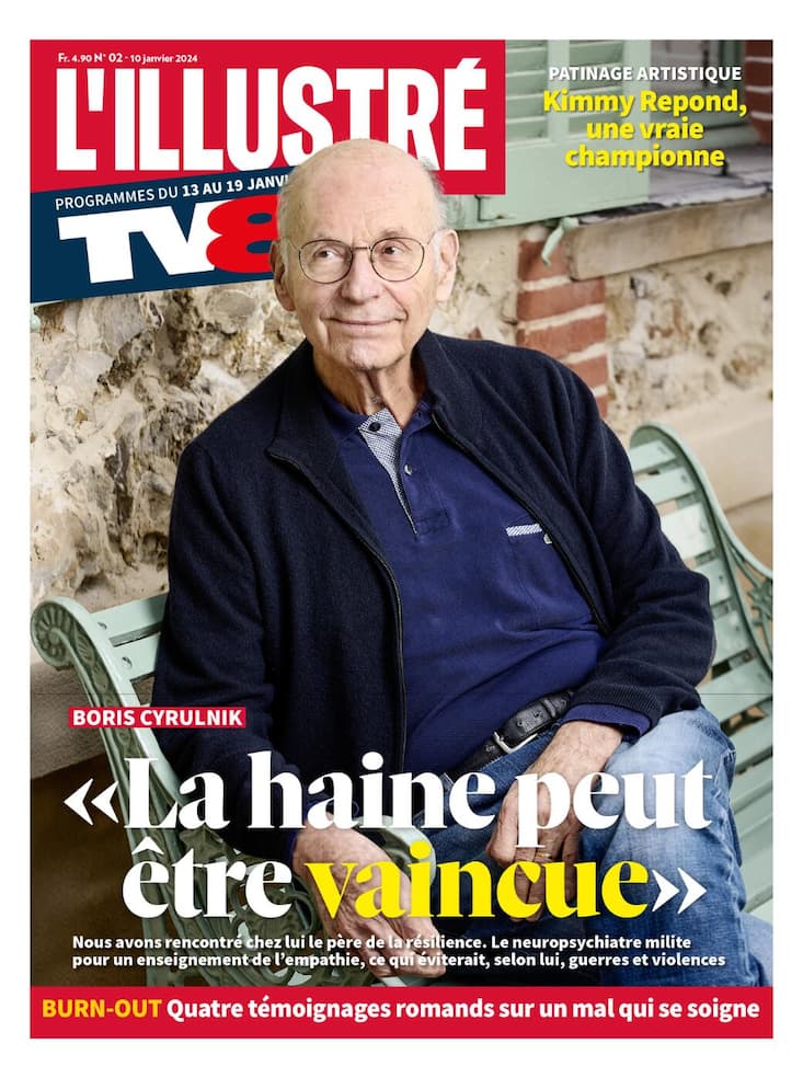 Boris Cyrulnik à la une de L'illustré, n°2