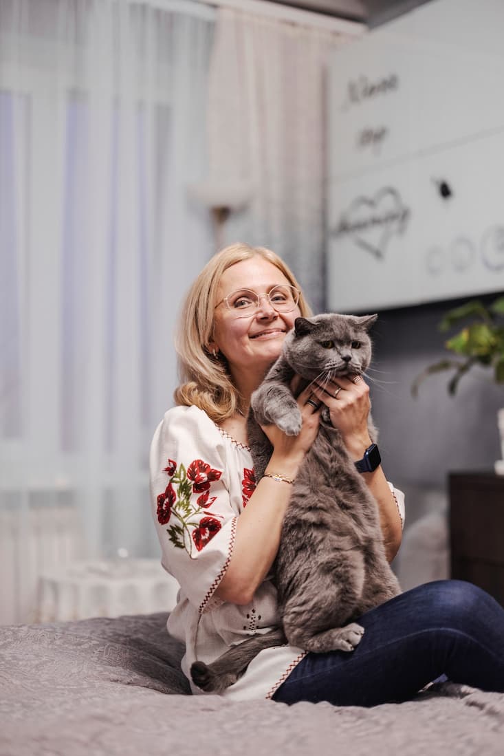 Natalya Pilestka a dû quitter Kiev en mars 2022 pour venir se réfugier à Genève