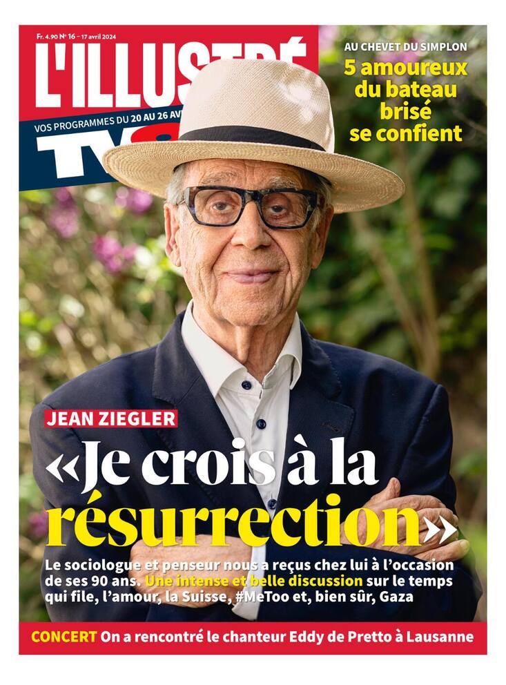 Le penseur et sociologue suisse Jean Ziegler